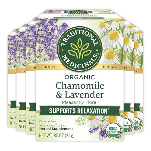 Traditional Medicinals Organic Chamomile Lavender Tea