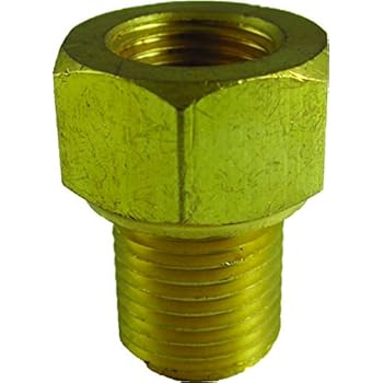 1/2-20 To 3/8-24 Brake Line Adapter - Brass Inverted Flare For - Foto 13