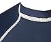 Rash Guard for Men – USA Made Compression, Workout & UV Sun Protection Shirt (Navy Blue XL)