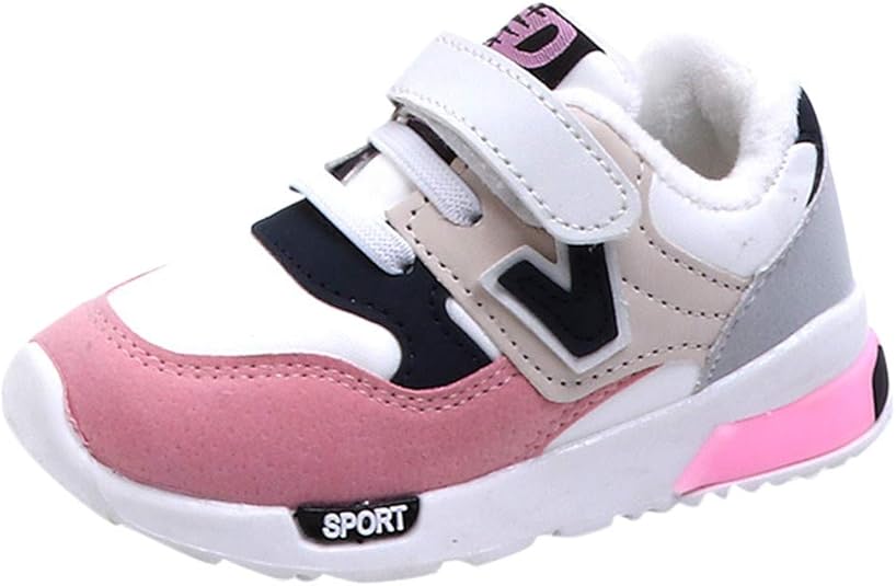 PLOT Boys Casual Shoes Warm Winter Running Shoes Mesh Sneakers