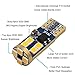 Boodled 4 X T10 W5W Canbus No Error 3030 PX Chipset 12-smd LED Bulbs for 168 194 175 Car Interior Dome Map Door Courtesy License Plate Lights Error Free (No Polarity) (3500K~4000K WARM WHITE)