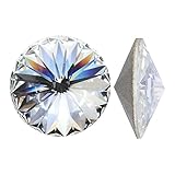 SWAROVSKI ELEMENTS Crystal Rivoli Beads #1122 18mm Crystal SF (2)