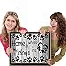 eZAKKA DIY 5D Diamond Painting Kits, Dog Footprints Diamond Art Accessories Full Drill by Number for Home Wall Decor, 25 x 20 CM