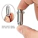 Mini LED Keychain Flashlight,CAMTOA Portable TB-01 Bullet Stainless Steel 45LM Small Flashlight, Torch Light, LED Camping Keyring Flashlight for Outdoor emergency