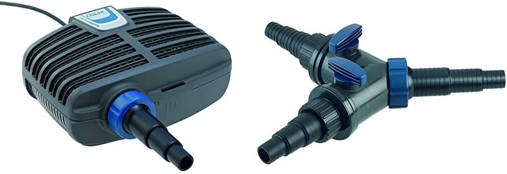 Oase AquaMax Eco Classic 11500 Filter- und Bachlaufpumpe & Y-Verteiler, 1 1/2"