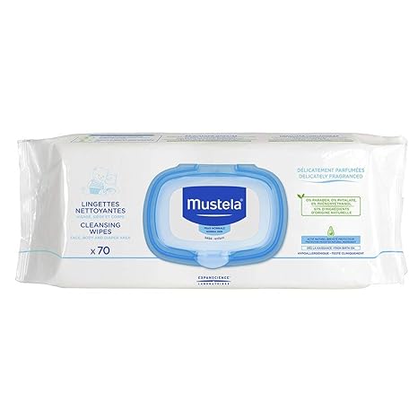 mustela cleansing wipes