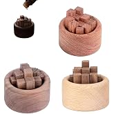 Passive Diffuser,3 Set of Wood Diffuser for Essential Oils,Car Fragrant Small Aromatherapy Diffuser Woodpile Shaped for Home Office Decoration,Black Walnut,Beech, Pear Wood