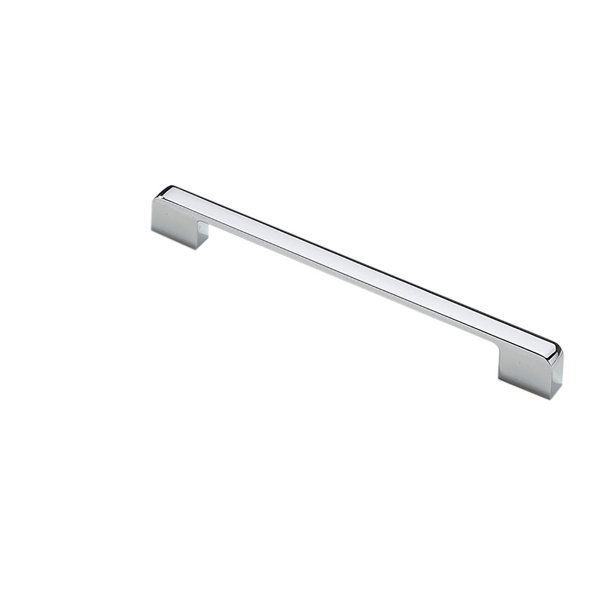 5 PCS Cabinet Handles Furniture Drawer Wardrobe Door Kitchen Cupboard Pull Zinc Alloy Polished Chrome T Bar Handles Pulls Hole Center 192mm