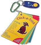 Karen Pryor, 10 Trick Card Set with I-click for Dogs