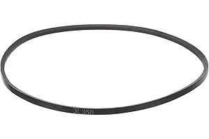 uxcell 3L350 Classic Wrapped Rubber V-Belt, 35"(889mm) Outside Circumference, 3L Profile V Belt 3/8" Width 7/32" Height