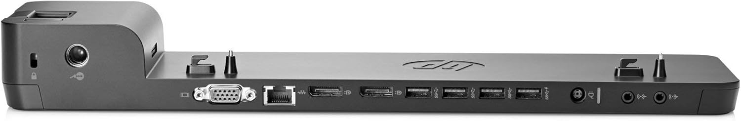 HP 2013 D9Y32AA UltraSlim Docking Station with 65W Adapter D9Y32AA#ABA (Renewed): Computers & Accessories