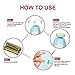 Baby Nail File Trimmer,Safe Electric Baby Infant Nail Filer with Light,Battery of Newborn Nails Care Clippers for Baby Fingernail (9 Replacement Grinding Head) (Upgraded Version)
