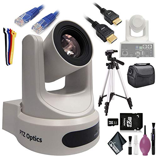 PTZOptics 30XSDI G2 Live Streaming Broadcast Camera (White) Cleaning