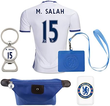 #15 M. Salah (6 in 1 Combo) Chelsea F.C. 2nd Away Match Adult Soccer Jersey 2016-2017