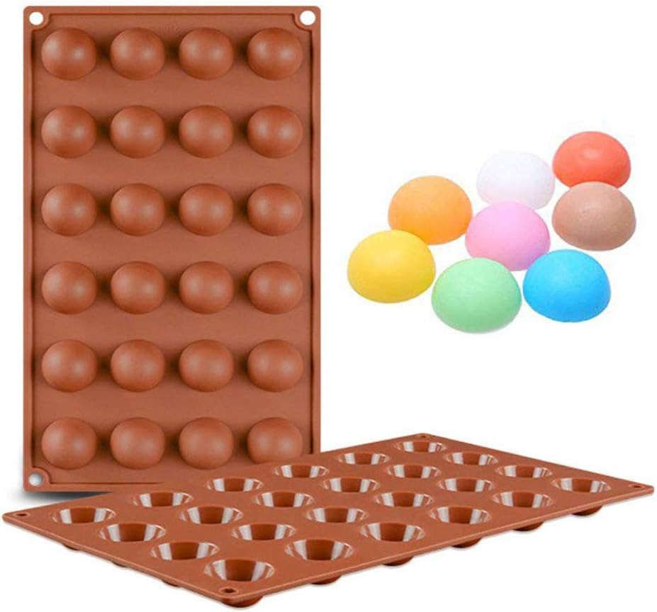 Patisserie Moules A Forme Specifique Napravi Rs Kbstore 2 Pieces Moule A Chocolat Avec 30 Cavites Forme De Carre Coeur Ronde Moules En Silicone Pour Bonbon Glace Gelee 4