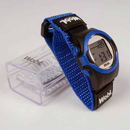 WobL Blue 8 Alarm Vibrating Reminder Watch, Kids Watch, ADHD, Potty