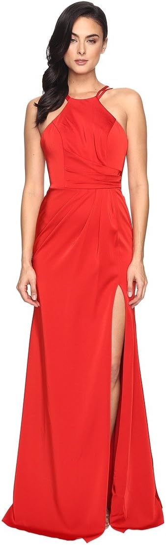 Faviana Womens Faille Satin Halter 7904