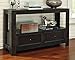 Signature Design by Ashley Gavelston Sofa Table Rubbed Black