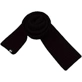 RARITYUS Kids Knitted Scarf Fashion Solid Color Toddler Soft Warm Scarves Neck Warmer Winter for Girls Womens