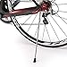 Bike Kickstand- Stainless Steel Adjustable Removable Rear Side Bicycle Kick Stand, for 24