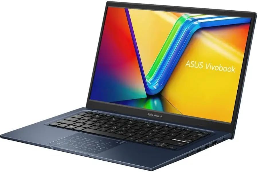 Portátil ASUS Vivobook 14 para estudiantes, negocios, hogar y escuela, 14" FHD Intel 6-Core i3 (Beats i5-1235U), 24 GB RAM 512 GB SSD, NumberPad perfecto para trabajar y jugar Cámara web privada Win 11 Pro con accesorio GM