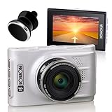 Bluepupil X08B Dash Cam DVR Cam 1080p HD 150 degrees Come with 8GB TF Memory Card 2.7w-inch HD Car LED IR Vehicle DVR