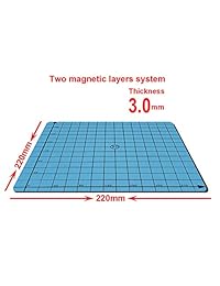 Superficie de construcción de impresión 3D, plataforma magnética flexible para impresora 3D.