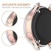 [1-Pack] SPGuard TPU Screen Protector Compatible with Galaxy Watch Active Case, Scractch-Resist Frame Protective Cover for Galaxy Watch Active 40mm Smartwatch(Clear)
