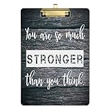 Clipboard 9 X 12.5 in Inspirational Motivational