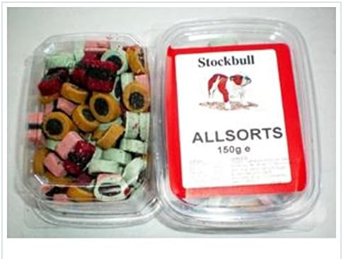 STOCKBULL TRAINING TREATS ALLSORTS - DOG TREATS - 140G PER PACK - 3 OR 6 PACKS (6 PACKS)