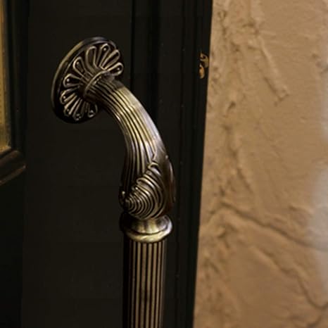 Amazon ドアハンドル ドアノブ ドア 取っ手 レバー 扉 アンティーク ホワイト アイアン 引き戸 引き出し 玄関 店舗 カフェ 建具 Ht2423 1本 ドア用金物