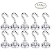 Magnetic Hooks, Makone 40 Pound Heavy Duty Neodymium Hanging Mighty Magnetic Hooks D25 (10 Packs)