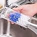 12 Pieces Bottle Cleaning Brush Set, 16” Long Bottle Brush Cleaner for Narrow Neck Wide Mouth Water Bottle, Baby Bottle, Hummingbird Feeders, Coffee Grinder and Sport Bottles with Long Handle