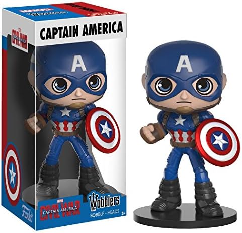 Wobblers: Marvel Captain America Vinyl Figure