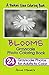 BLOOMS Grayscale Pocket Size Photo Coloring Book by 