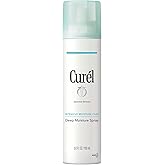 Curel Japanese Skin Care Deep Moisture Spray, Spray on Moisturizer for Dry Skin, Face Hydrating Spray with Ceramides, 5 Oz