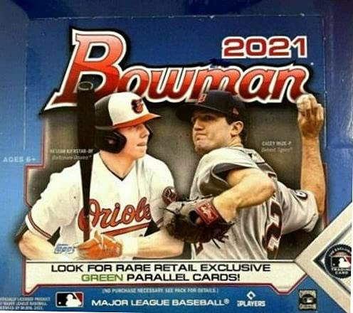 2021 Bowman MLB Baseball RETAIL box 24 pks bx  | amzdealz