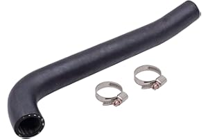 BOLEWIN Fuel Filler Hose with Clamps 5357970 Compatible with CJ-5 CJ-7 1978 1981 1983 1986