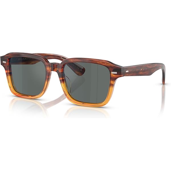 Amazon.com: Oliver Peoples FINLEY 1993 SUN OV 5491SU STRIPED GREY