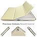 MoKo Case for iPad Pro 10.5 - Slim Lightweight Smart-shell Stand Cover with Translucent Frosted Back Protector for Apple iPad Pro 10.5 Inch 2017 Tablet, Champagne GOLD (Auto Wake / Sleep)