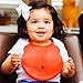Pack of 4 Silicone Baby Bibs - RAINBOW Collection! Baby Bibs - Best Baby Shower Gift, Bibs for Baby Boys & Girls, Newborns Gift- 100% Food Grade Silicone Bibs, Waterproof Bibs, Dishwasher Safe Tested