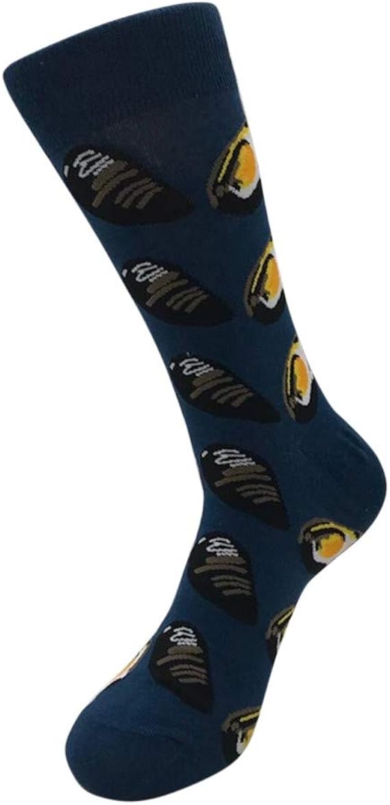 Amazon Co Jp Goenn 面白い柔らかいカジュアルなコットンかわいい海洋動物の靴下ファッションメンズ女性のソックス D 服 ファッション小物