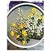 Ribbon Embroidery Kit Yellow Litte Flower Painting DIY Wall Decor 3D Painting Stamp Ribbon Embroidery Kit (No Frame) Yellow Litte