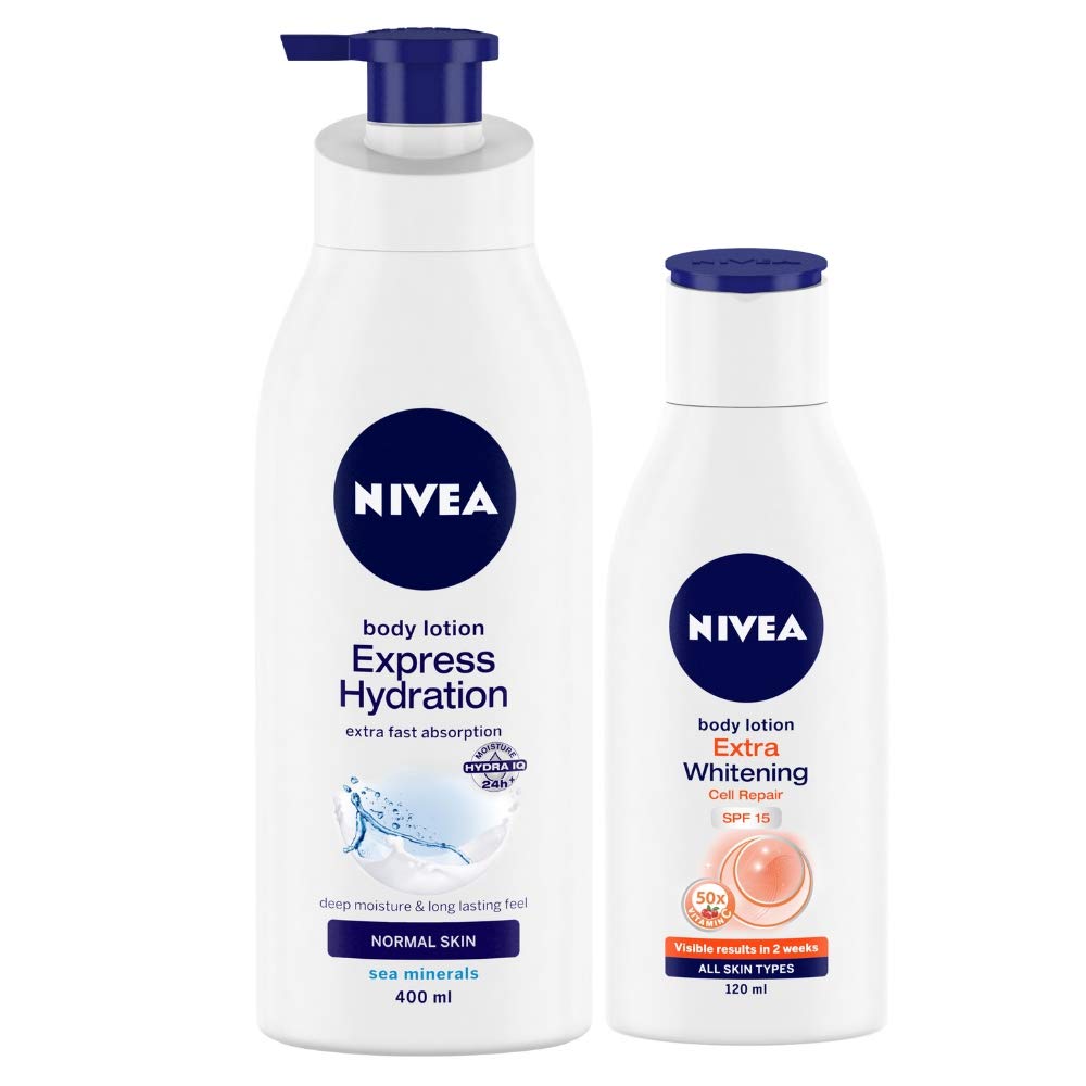 nivea express hydration hand lotion