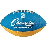 Champion Sports Intermediate Size Football Trainer, 2-Pound, colors may vary