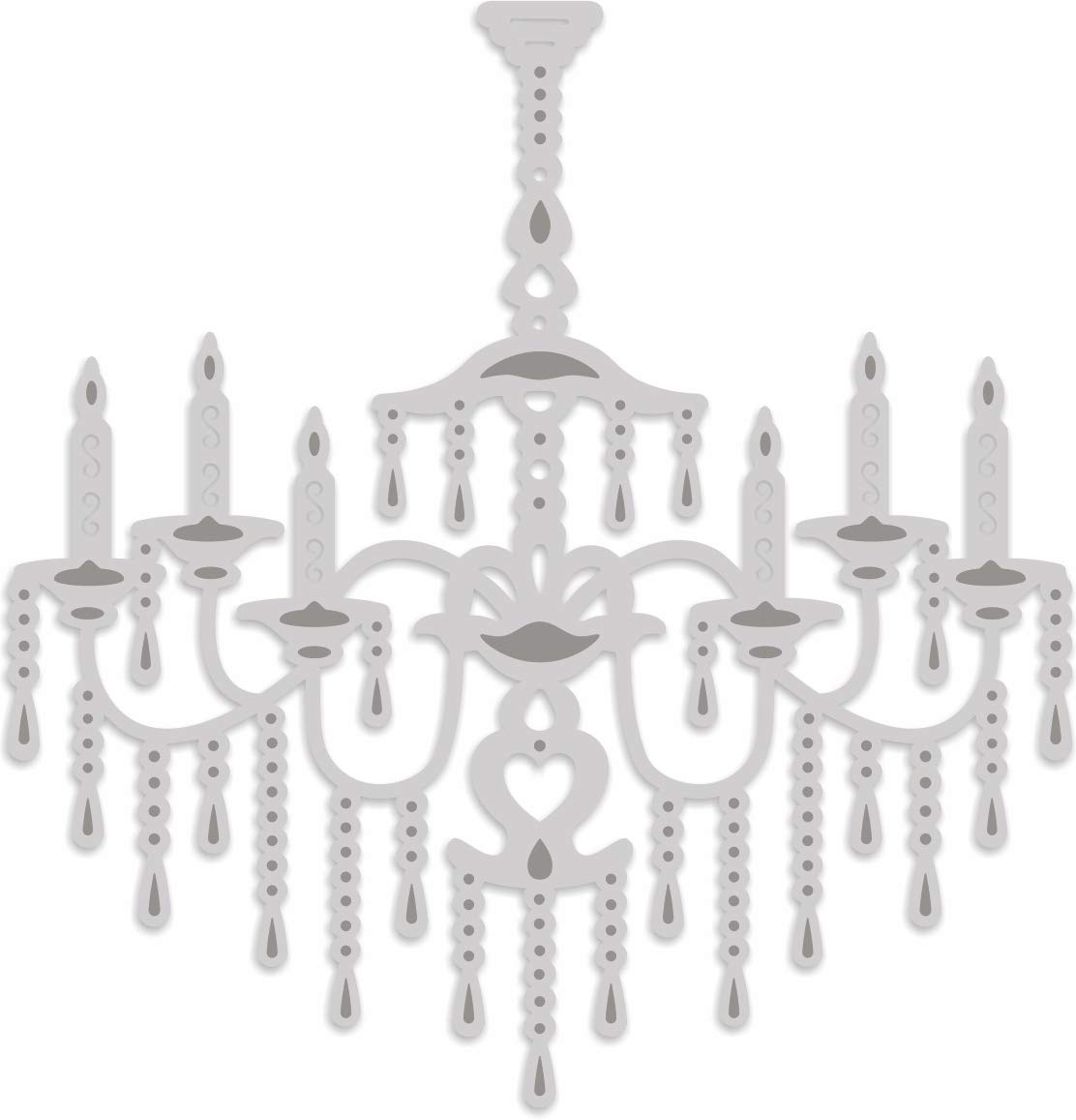 Sweet Dixie Cutting Die, Metal, Grey, Small