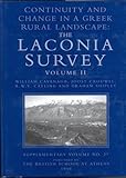 Continuity and Change in a Greek Rural Landscape Vol. 2 : The Laconia Survey: Archaeological Data, Cavanagh, W. G. and Crouwel, J. H., 0904887235