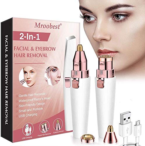 rechargeable eyebrow epilator