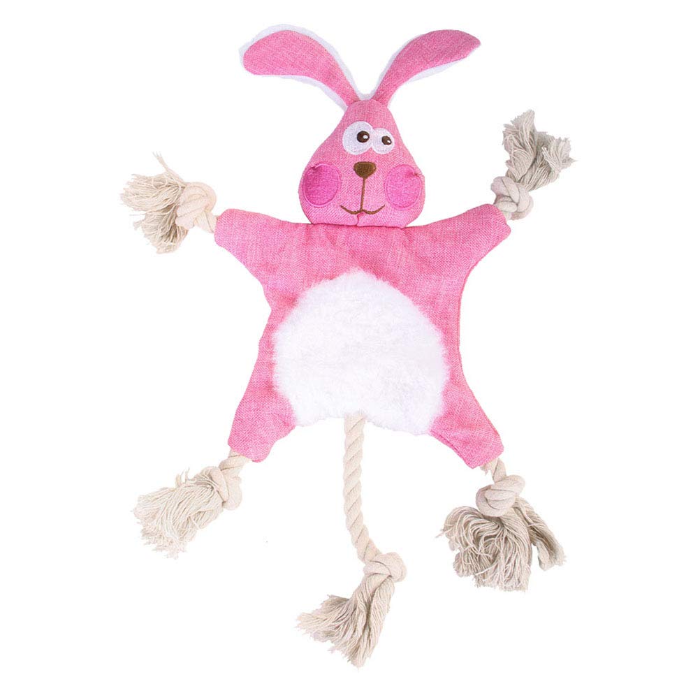 POPETPOP Pet Dog Chew Toys-Educational Toy Creative Bite Supply Adorable Plush Doll Funny Sound Toy for Pet Cat Dog Puppy