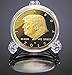 Not My President - Donald Trump Treason & Impeachment, 24kt Gold Plated Coin & Stand